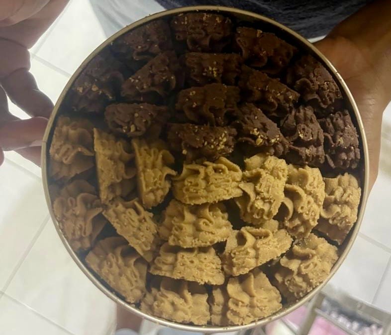 Customer photo review of Butter Cookies - Coffee