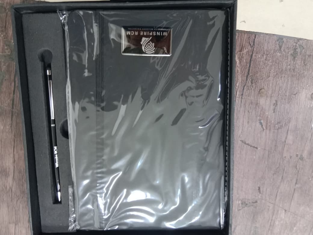 Customer photo review of 2 in 1 Diary Pen Set | Corporate Gift | PrintMine.in