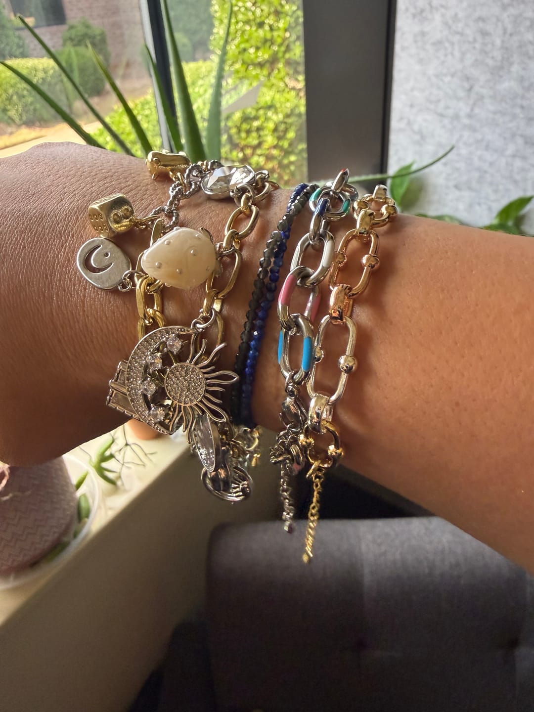 Customer photo review of 5 CHARM BUNDLE - Pick Your Charms TT LIVE