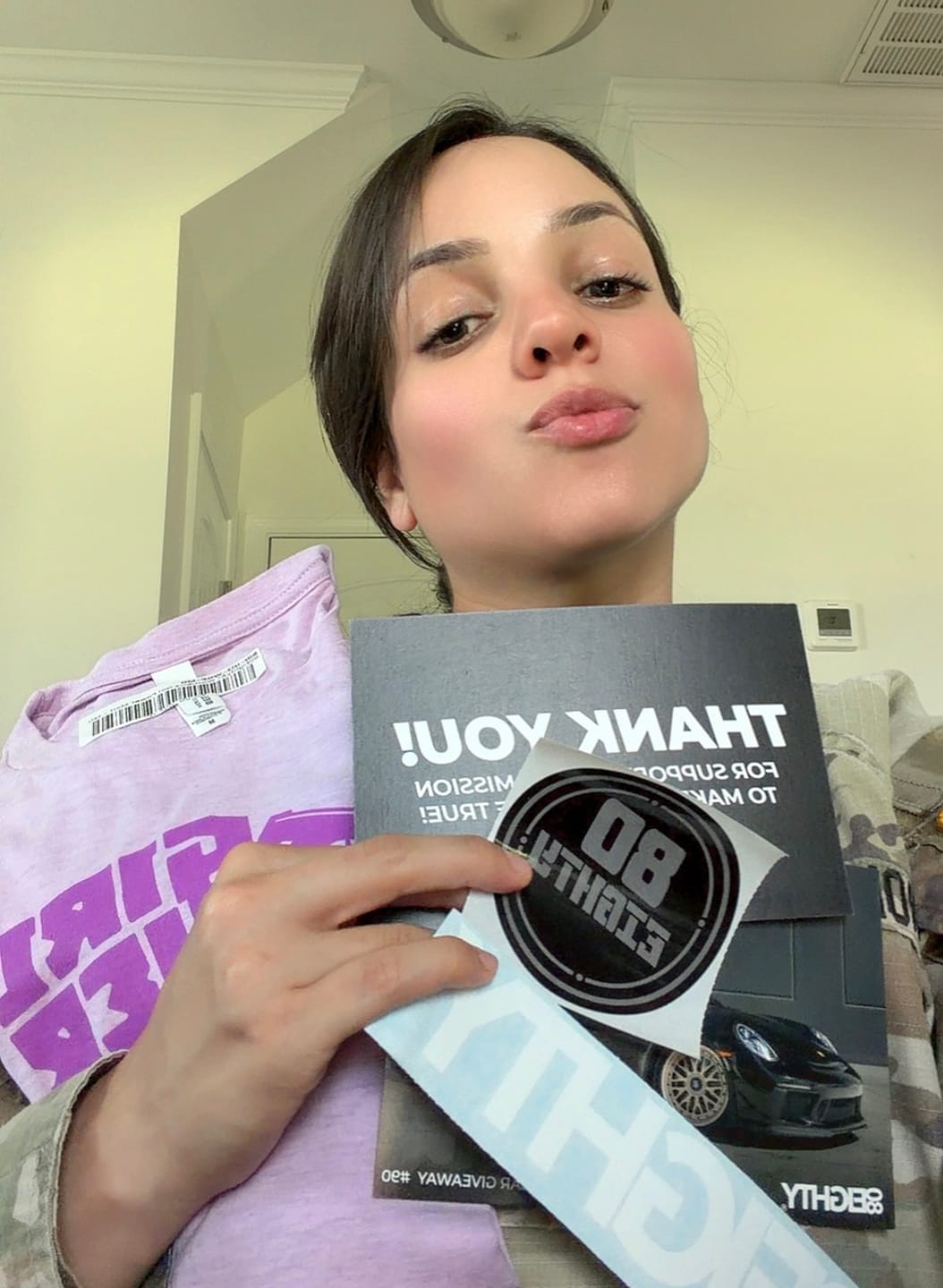 Customer photo review of 80Eighty® Women's Girl Power Shirt