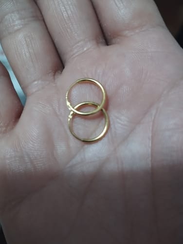 Customer photo review of Pendientes Aretes