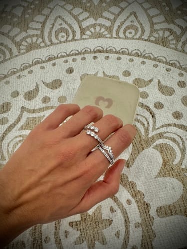 Customer photo review of Anillo Corona Circonitas