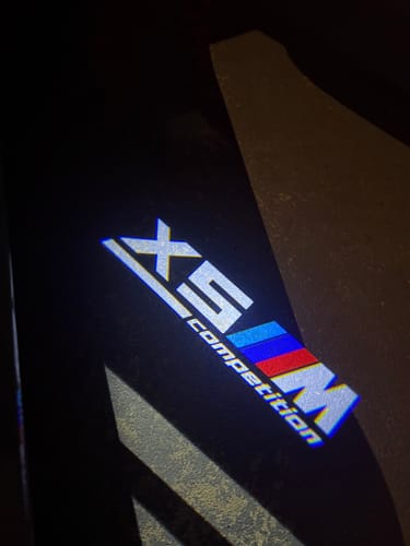 Customer photo review of BMW X SERIES DOOR LIGHTS