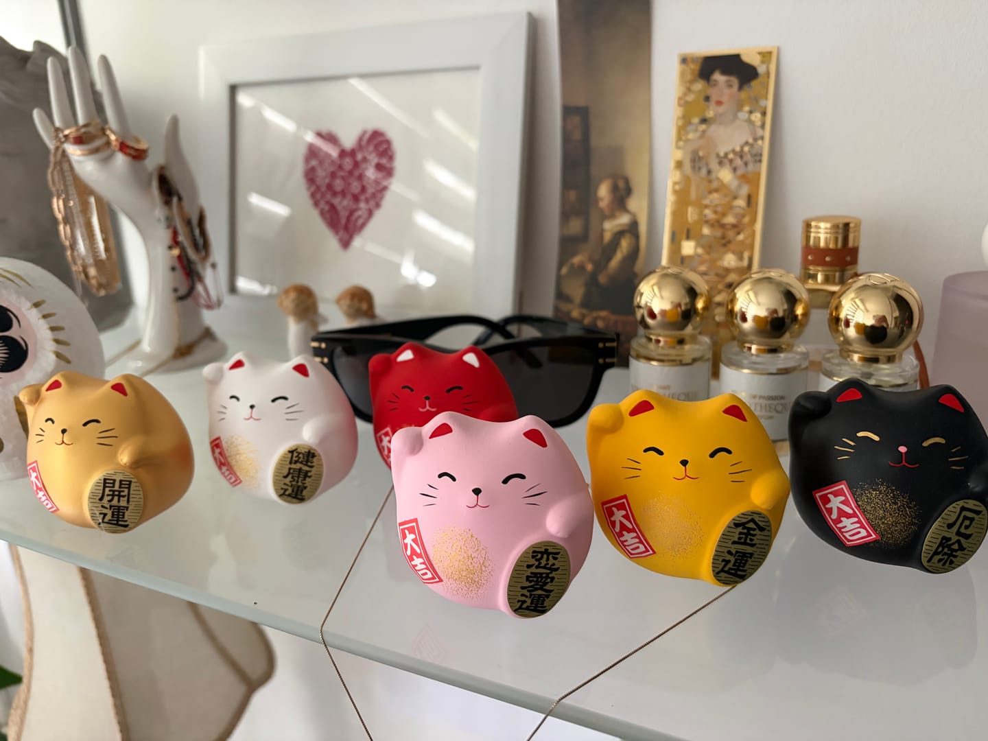 Customer photo review of Maneki Neko Okrągłe Różowe