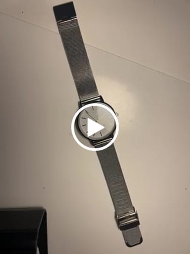Customer photo review of Reloj Petite Marie ~ SilverWhite