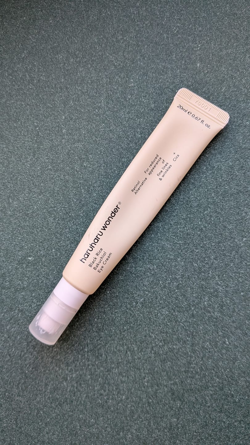 Customer photo review of Krēms ādai ap acīm Haruharu Wonder Black Rice Bakuchiol Eye Cream