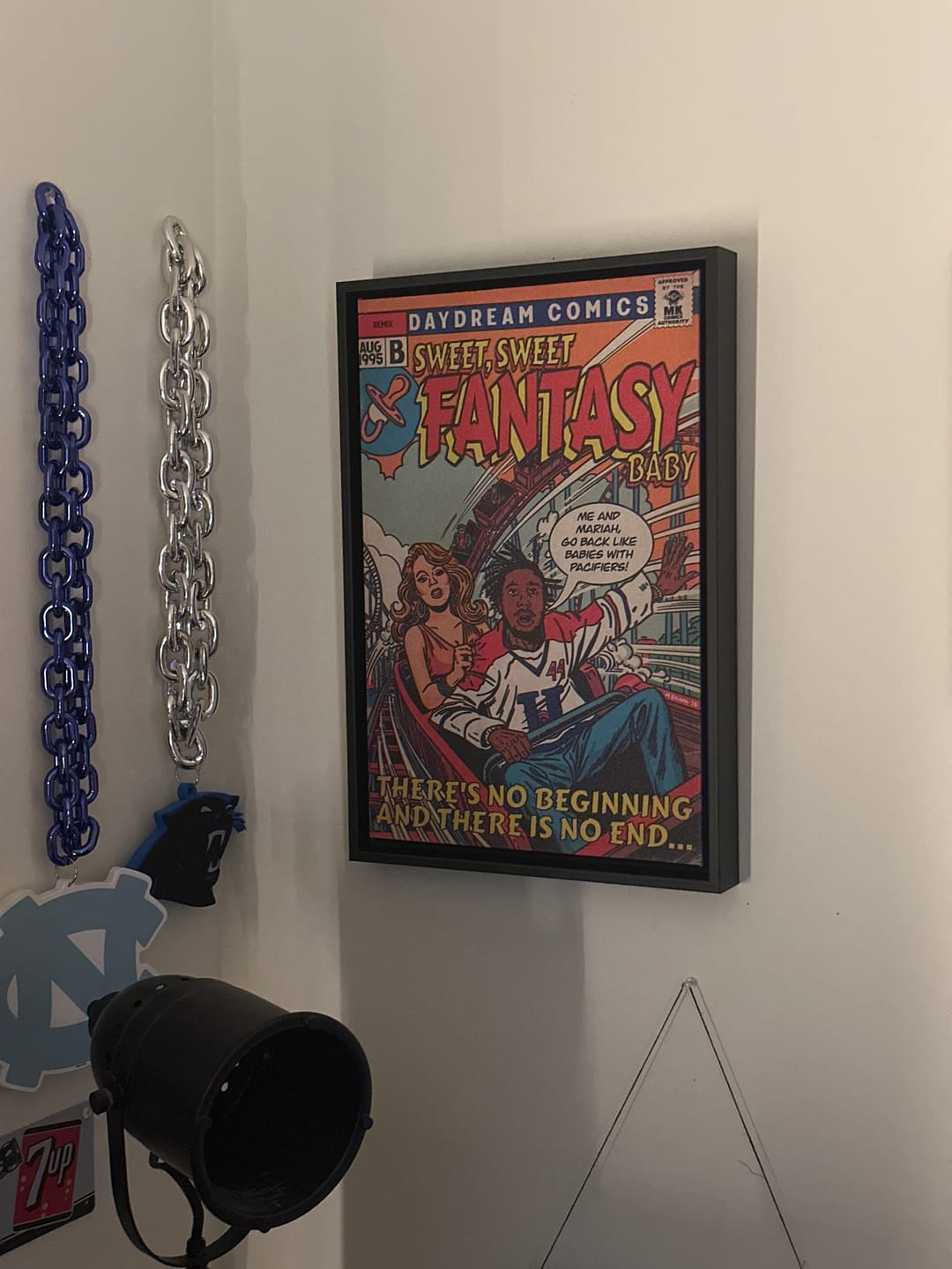Customer photo review of Fantasy Remix - Matte Canvas, Framed (Multi-color)