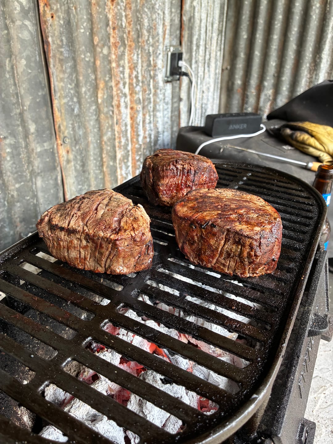 Customer photo review of USDA Choice Filet Mignon Steak