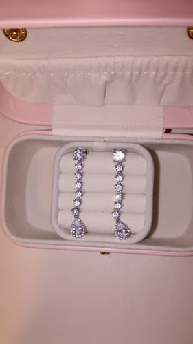 Customer photo review of Pendientes Deslumbrada