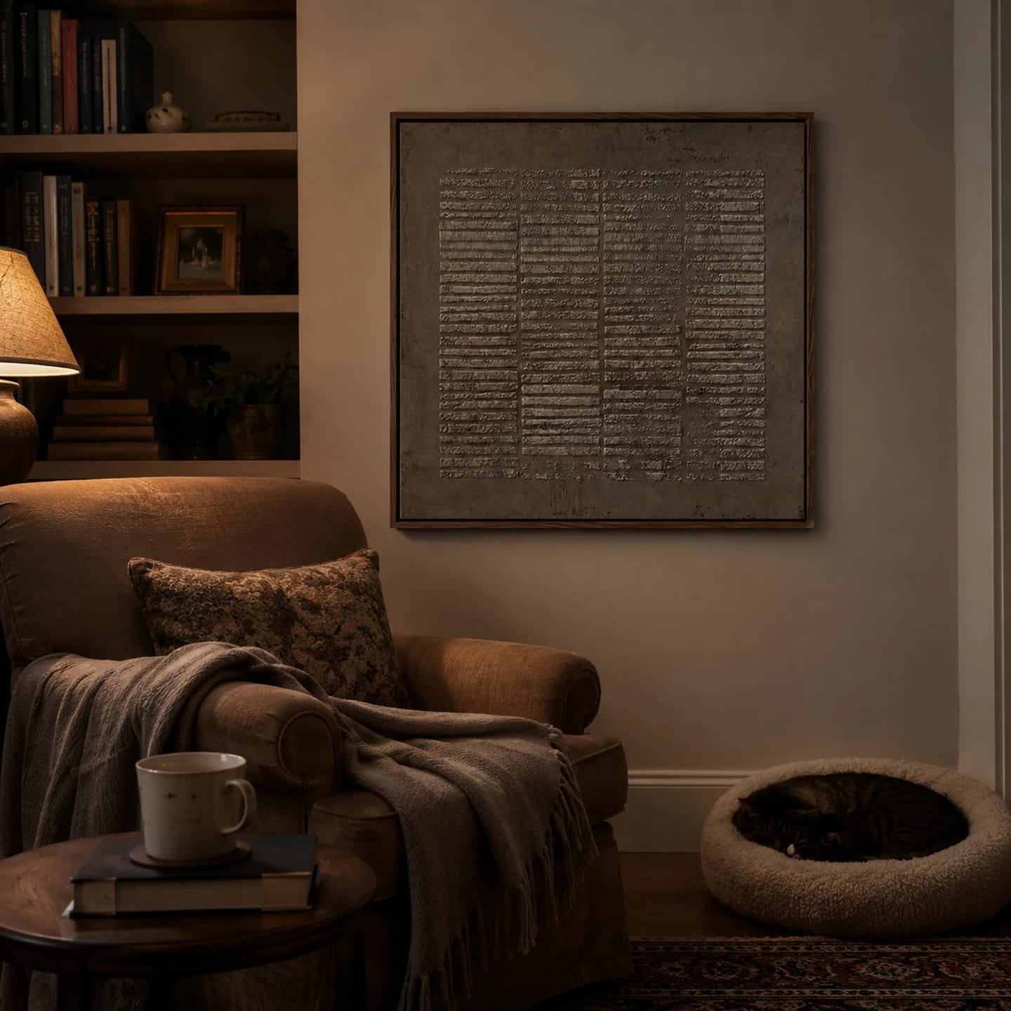 Customer photo review of Textured Wall Art ｜ Bronze-Relief-Abrasion