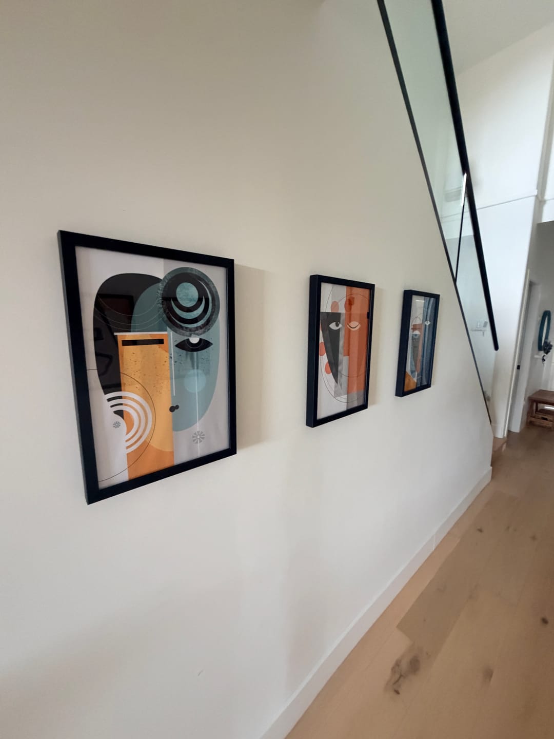 Customer photo review of ABSTRACT GEOMETRIC WOMEN