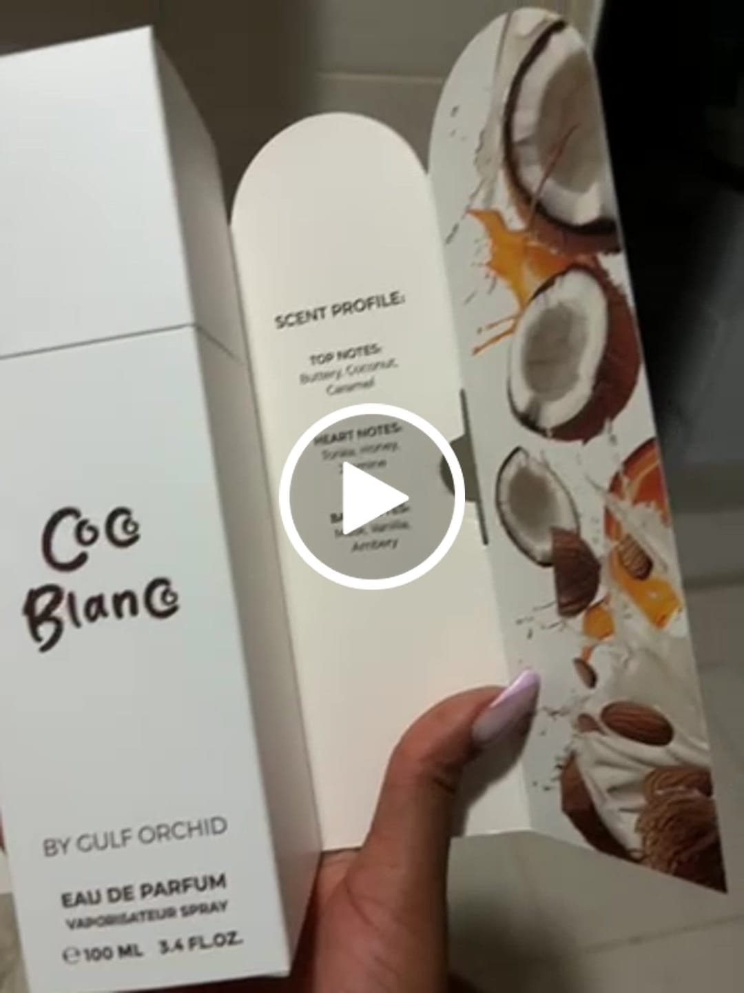 Customer video review of COCO BLANCO