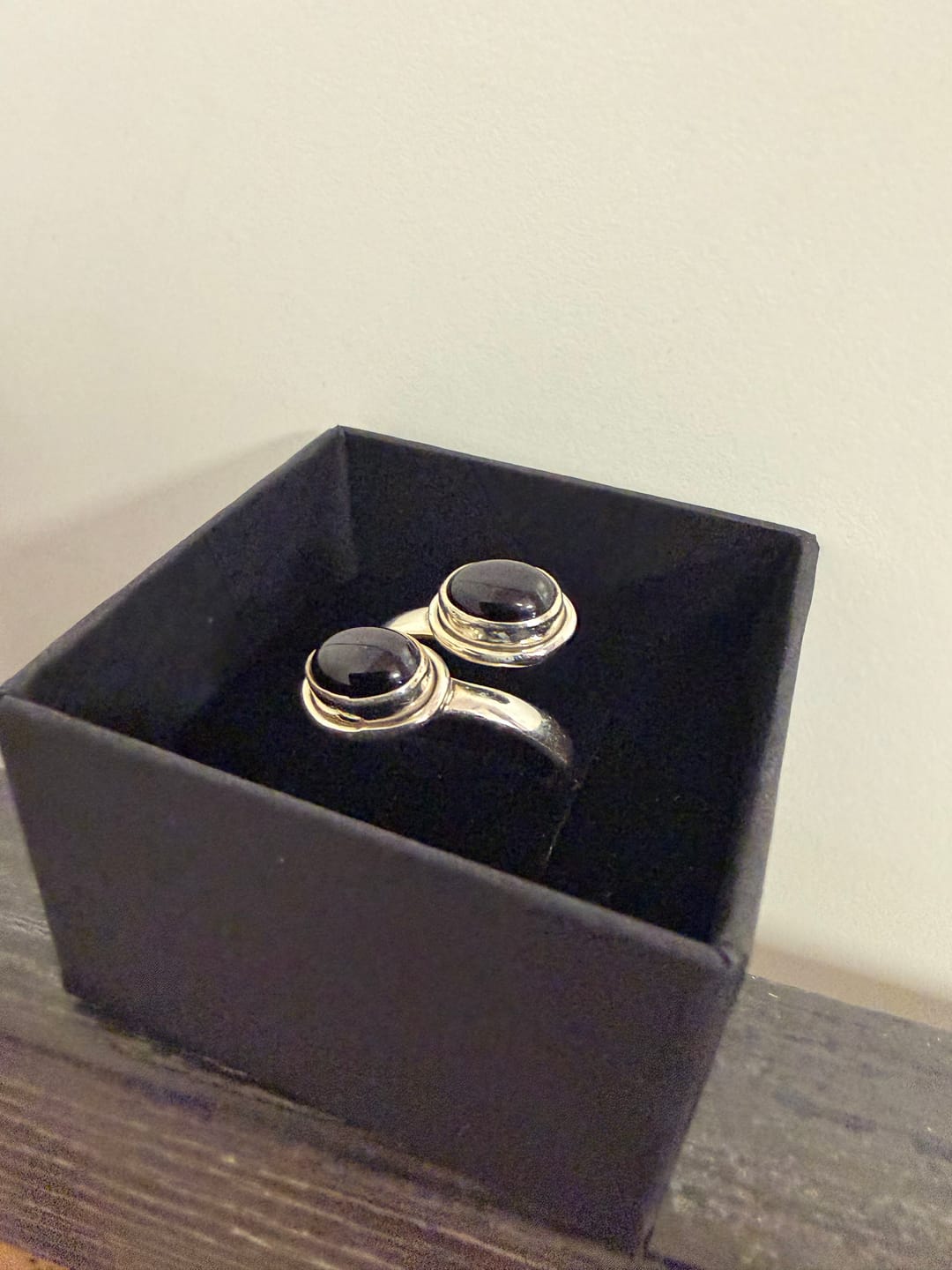 Customer photo review of Anello Protettivo - Onice e Argento 925