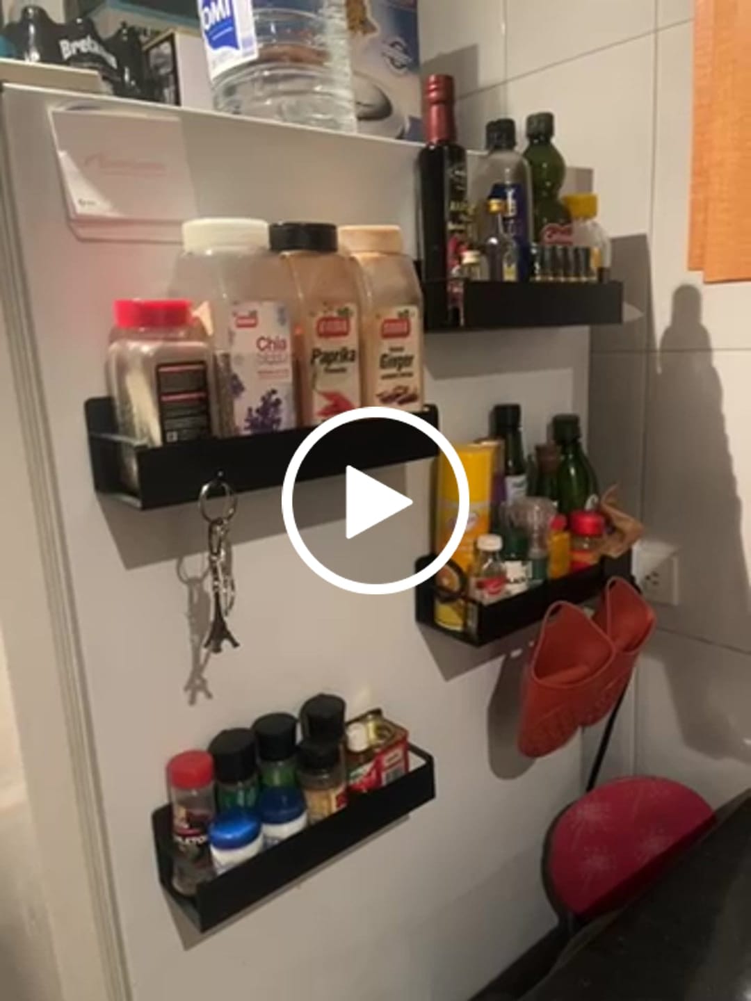 Customer video review of Set de 4 Organizadores Imantados para Nevera