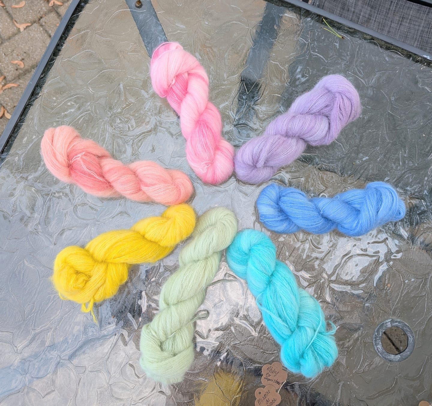 Customer photo review of Alpaca Silk Brushed Sport