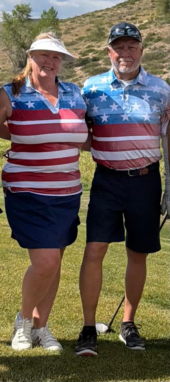 Customer photo review of The Patriot Golf Polo