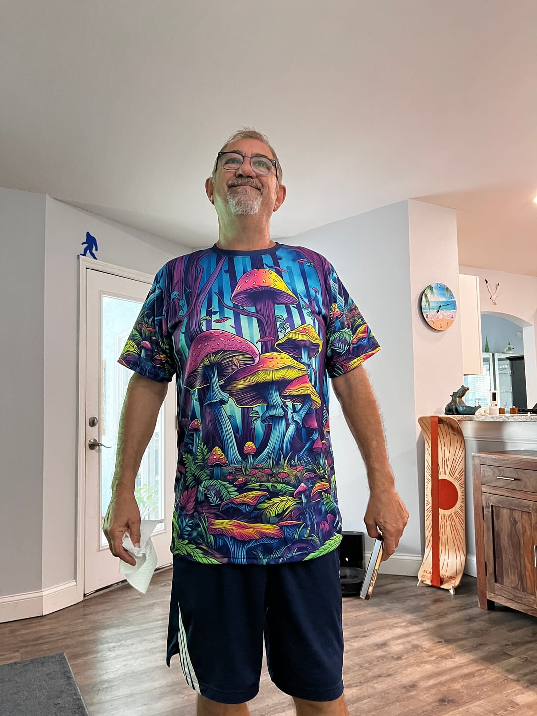Customer photo review of Mushroom Forest PREMIUM TEE