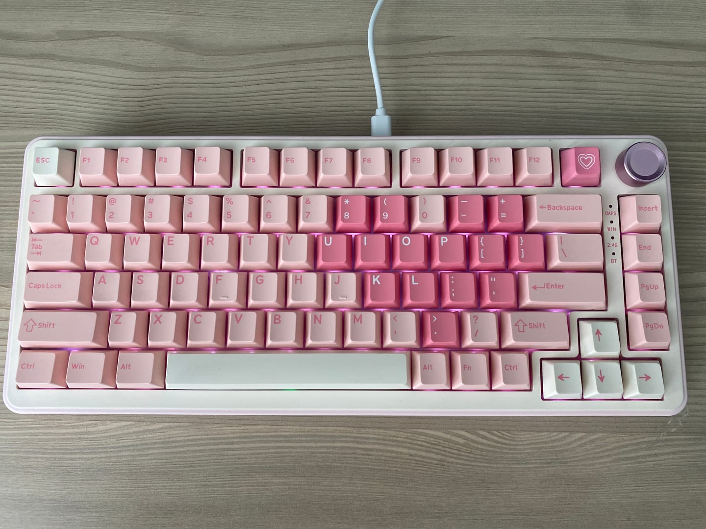 Customer photo review of YUNZII B75 Pro Mekanik Klavye