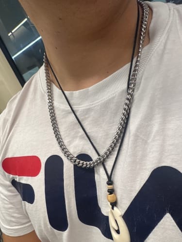 Customer photo review of Cadena Cuban Link 8mm