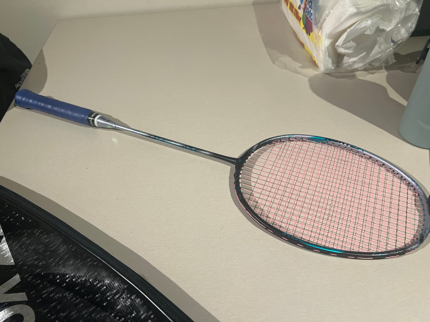 Customer photo review of Yonex ASTROX 88D PRO Unstrung Badminton Racket [Black/Silver]