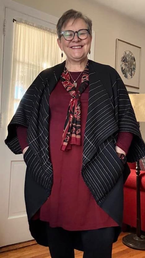 Customer photo review of JULAHAS+ Jiva Wool Kimono Water