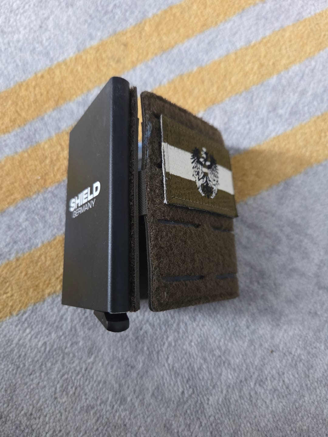 Customer photo review of Tactical Wallet MK2 - Steingrau Oliv