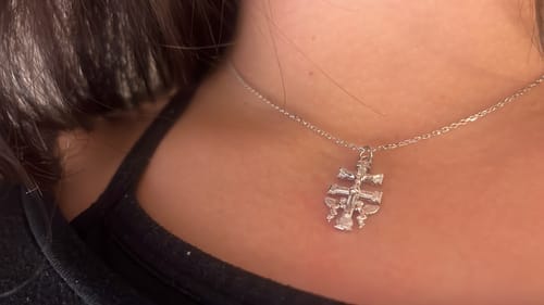 Customer photo review of Collar Cruz de Caravaca