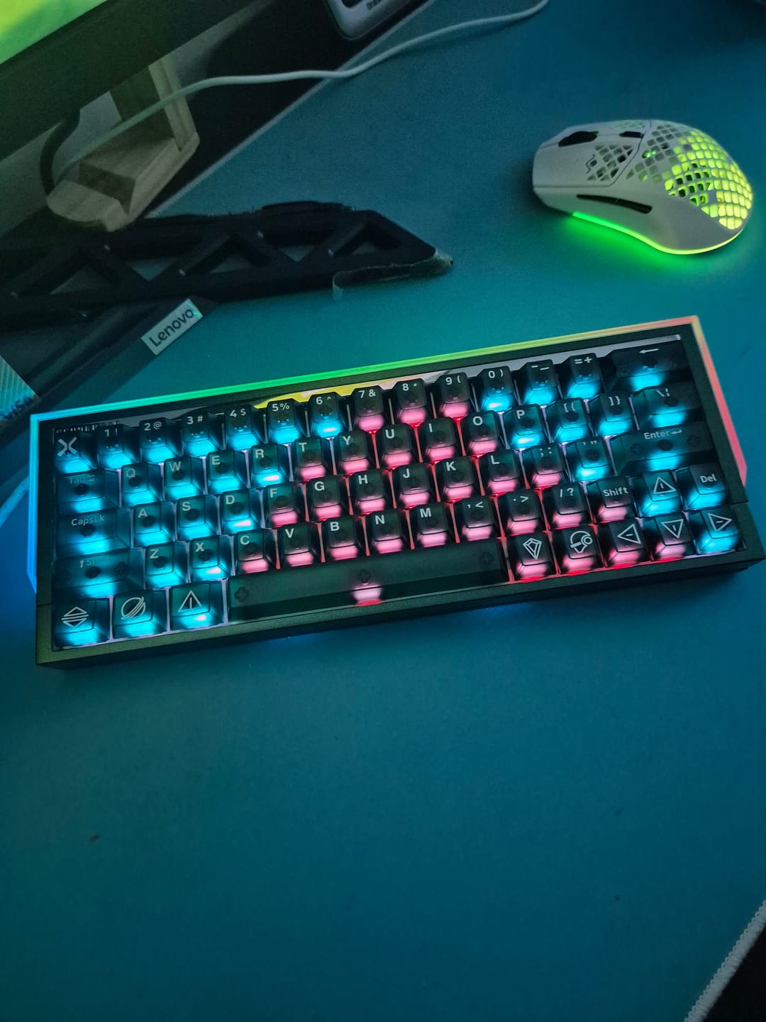 Customer photo review of X60Future Magnetic Switch Keyboard - Your Greatest Gaming Weapon