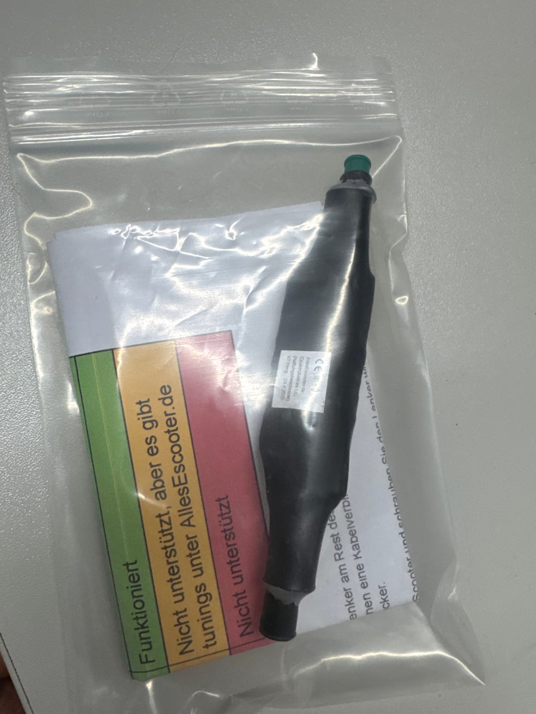 Customer photo review of Tuning Chip für Xiaomi E-Scooter - Xioami 4,5