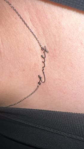 Customer photo review of Collar My Name - Personalizado