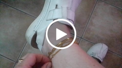 Customer photo review of Tobillera Maraña