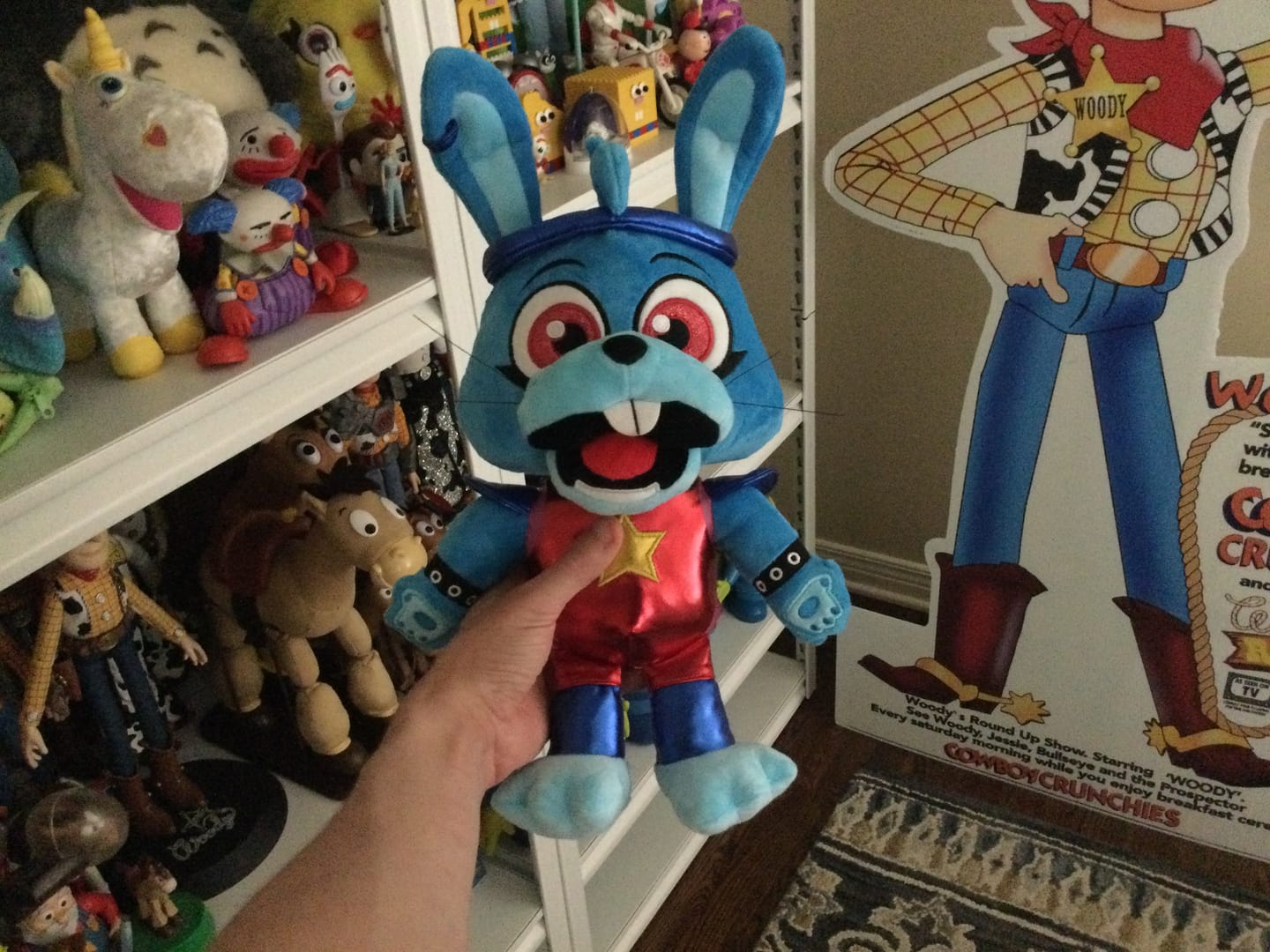Customer photo review of Five Nights at Freddy's - Glamrock Bonnie Collector's Plush