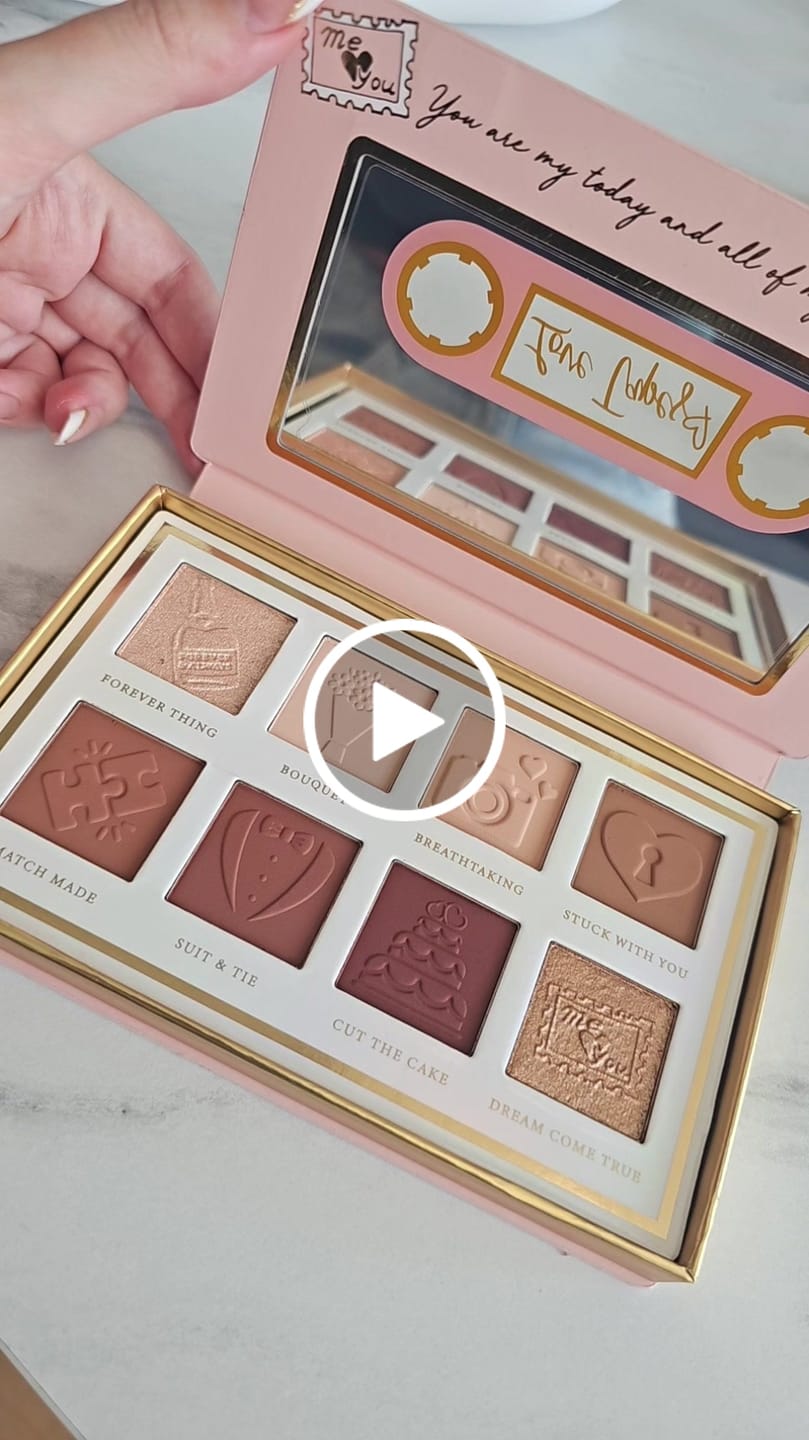 Customer video review of Love Tapes Palette