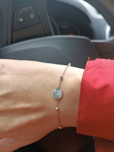 Customer photo review of Pulsera Círculo Inicial