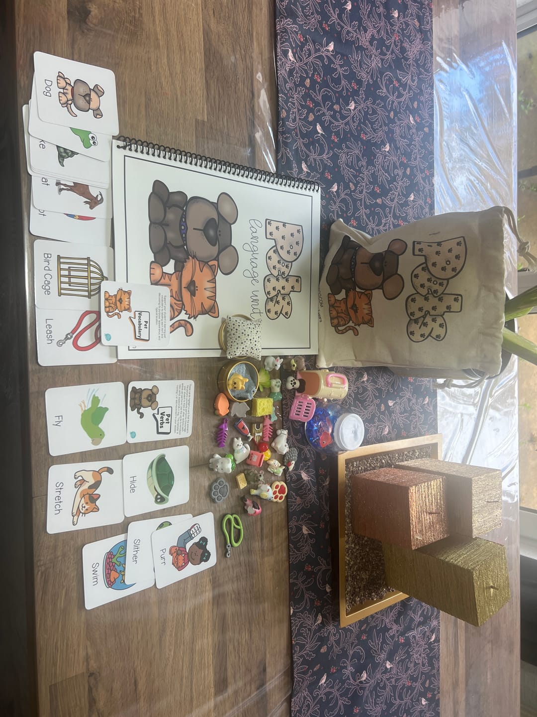 Customer photo review of Comprehensive Pet Themed Language Unit 🐾 🐈