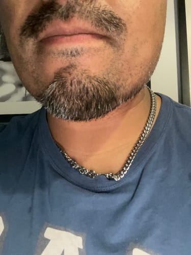 Customer photo review of Cadena Cuban Link 8mm