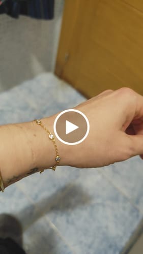 Customer photo review of Pulsera Multicolor