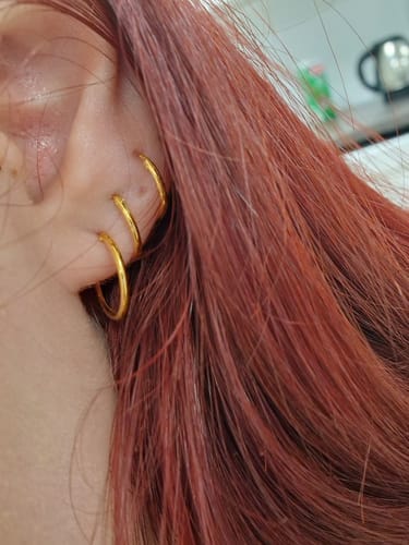 Customer photo review of Pendientes Aretes