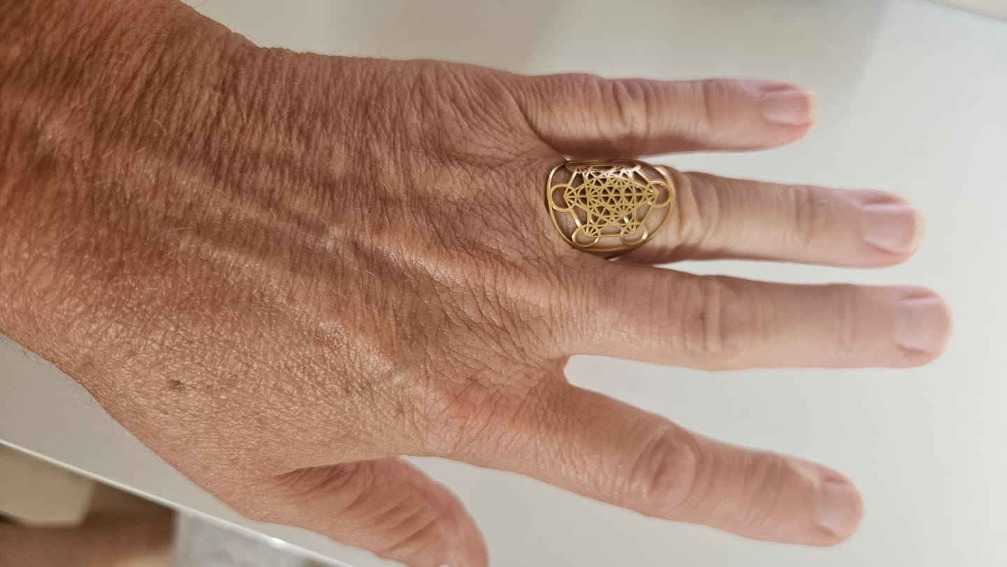 Customer photo review of Bague Ajustable Métatron