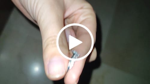 Customer photo review of Anillo Corona Circonitas