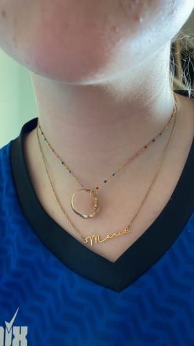 Customer photo review of Collar My Name - Personalizado