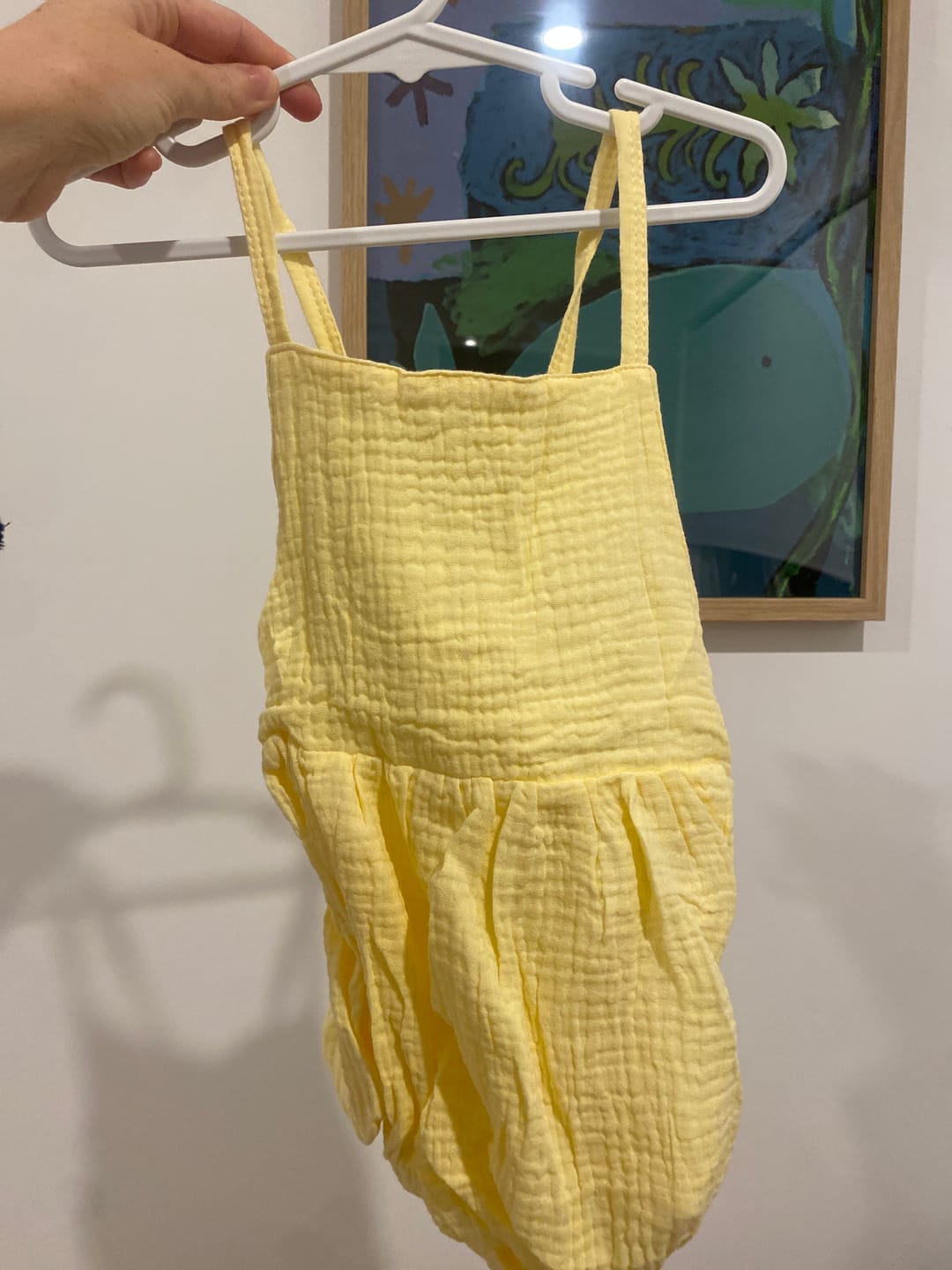 Customer photo review of Buttercup Tie Romper