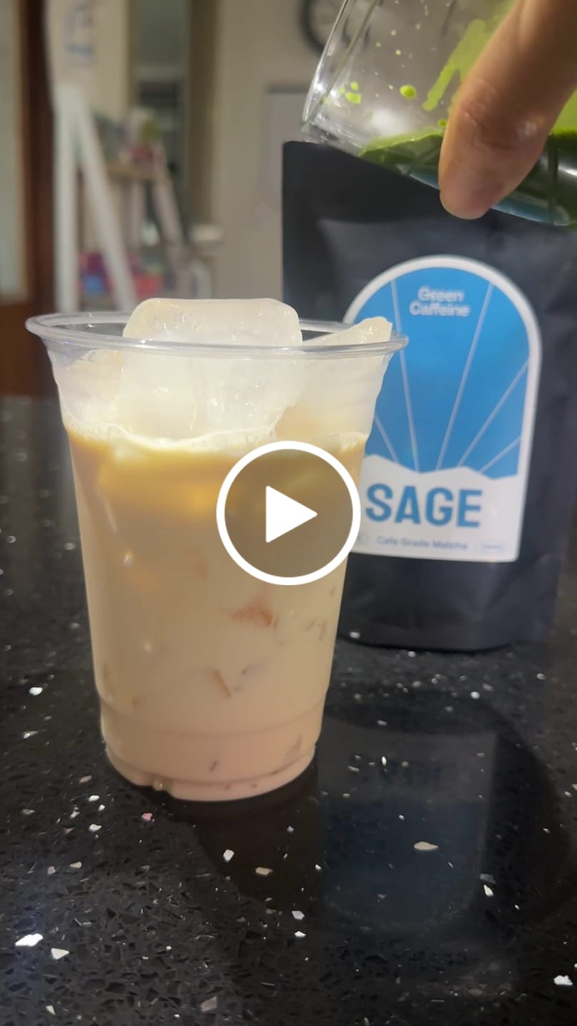 Customer video review of Sage Barista Matcha