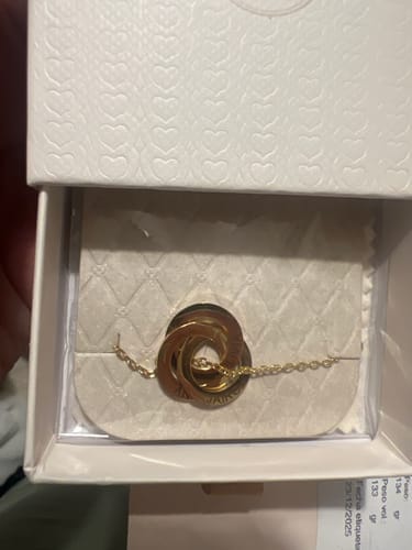 Customer photo review of Collar Amity - Personalizado