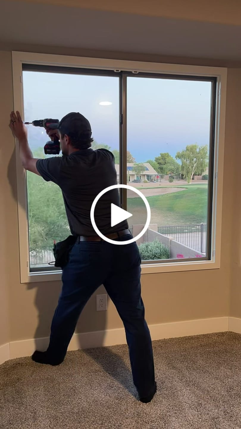 Customer video review of Painted Wood Plantation Shutter