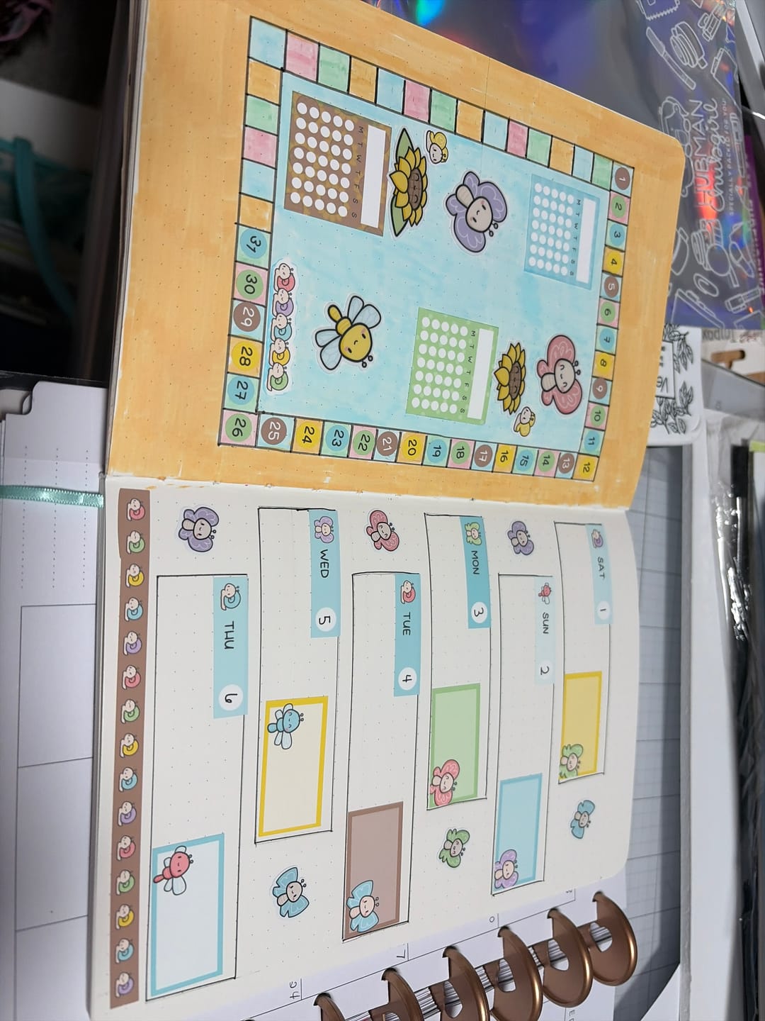 Customer photo review of Time to Relax! Sticker Sheet