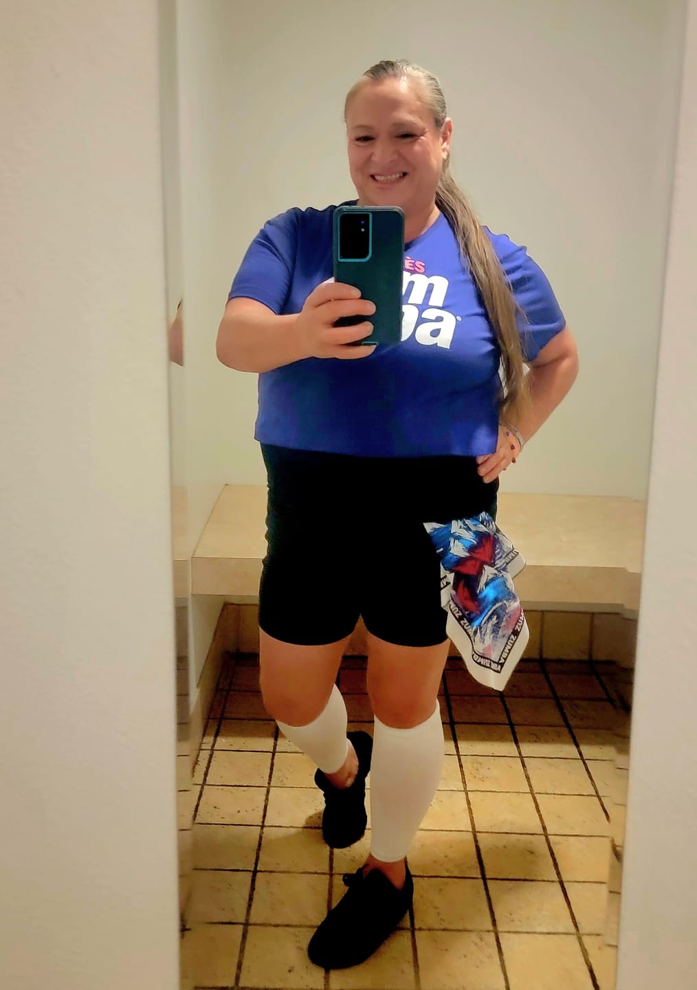Customer photo review of Apres Zumba Bandanas 2PK