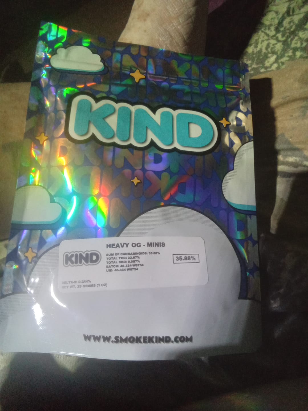 Customer photo review of Heavy OG - Minis - 28 Grams - Indica