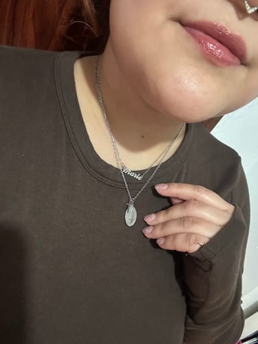 Customer photo review of Collar Nombre - Personalizado