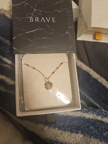 Customer photo review of Collar Letras ABC